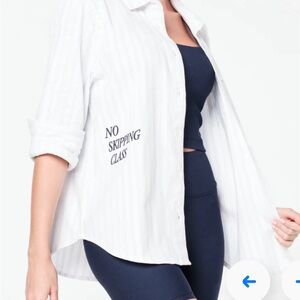Zumba button down